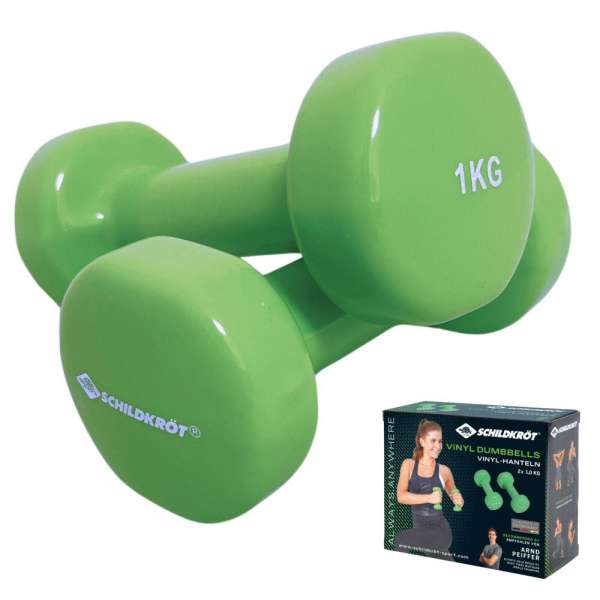 Vinyl Hantel Set 2x1,0kg - Bild 1