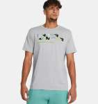 UA Colorblock Wordmark SS-GRY - Bild 1 UA Colorblock Wordmark SS-GRY - Bild 1