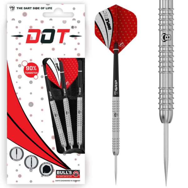 BULL'S Dot D8 90% Tungsten Steel Dart B - Bild 1