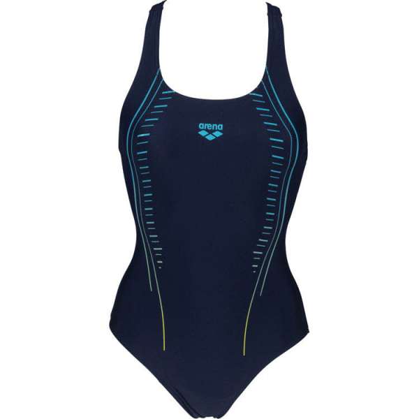 W GLITZY V BACK ONE PIECE