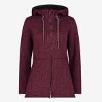 WOMAN LONG JACKET FIX HOOD