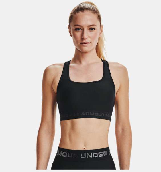 UA Crossback Mid Bra-BLK - Bild 1