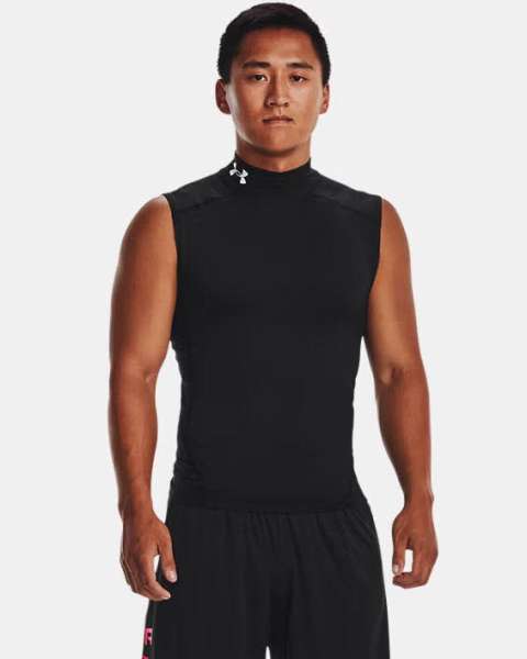 UA HG Armour Comp Mock SL-BLK - Bild 1