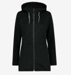 WOMAN LONG JACKET FIX HOOD