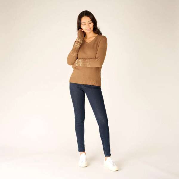 MAYA V-NECK SWEATER - Bild 3