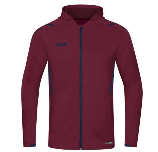 Trainingsjacke Challenge mit Kapuze - Bild 1
