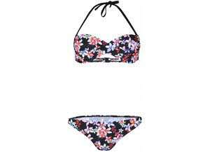 FLOWER-L, Lds. Bikini, Bandeau,mult