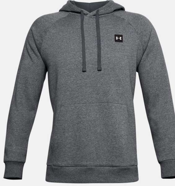 NOS UA Rival Fleece Hoodie,Gray Lig - Bild 1