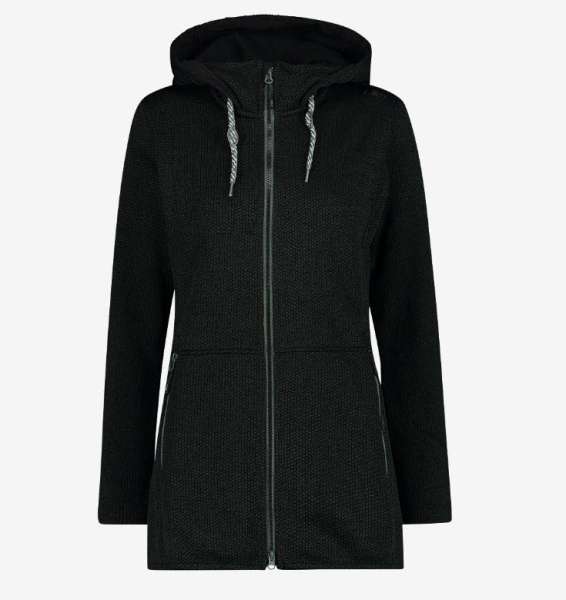 WOMAN LONG JACKET FIX HOOD - Bild 1