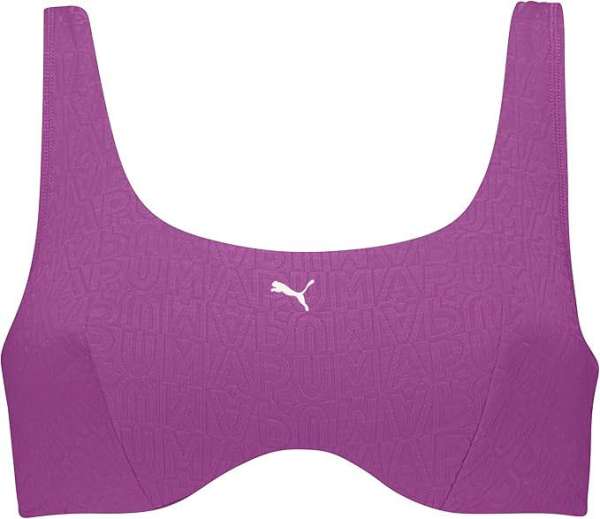 PUMA SWIM WOMEN JACQUARD SCOOP TOP - Bild 1