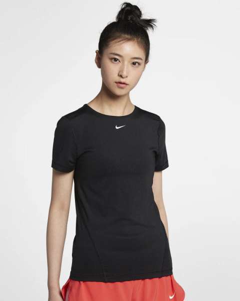 W NP TOP SS ALL OVER MESH,BLACK/WHI