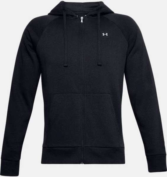 NOS UA Rival Fleece FZ Hoodie,Black - Bild 1