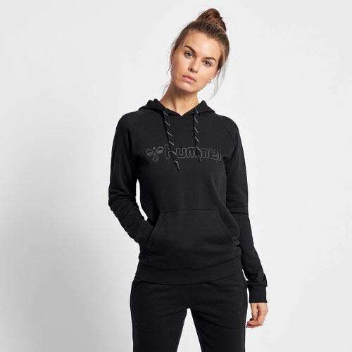 HMLMADELYN HOODIE,BLACK
