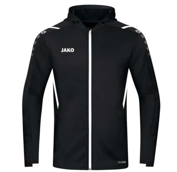 Trainingsjacke Challenge mit Kapuze - Bild 1