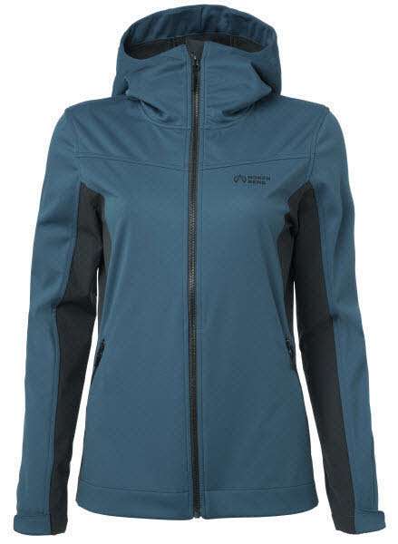 WANE Softshell Jacket W,blue slate