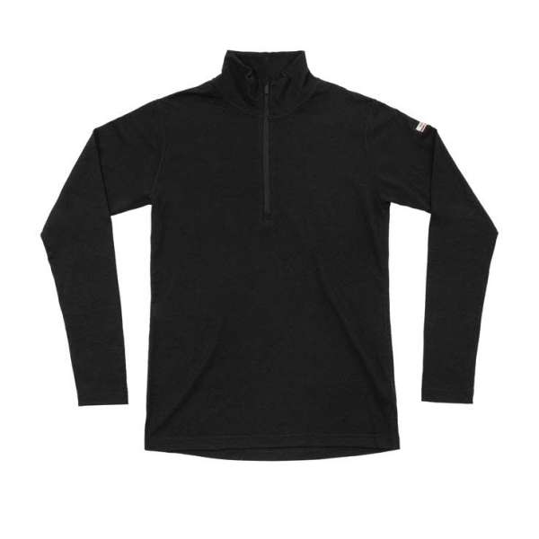 BREEZE PLUS MERINO 200 ZIP NECK WMN