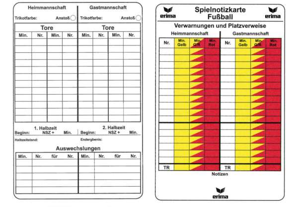 Game note pad