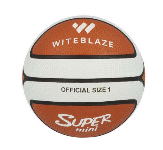 SUPER 14 Mini-Basketball,braun-weis