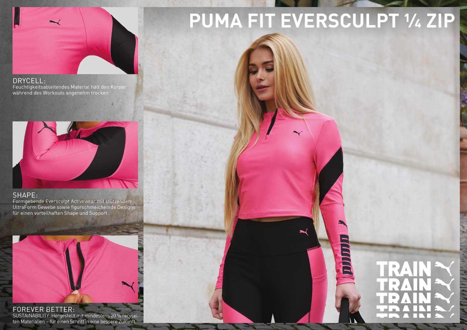 Puma Fit Eversculpt 1/4 Zip