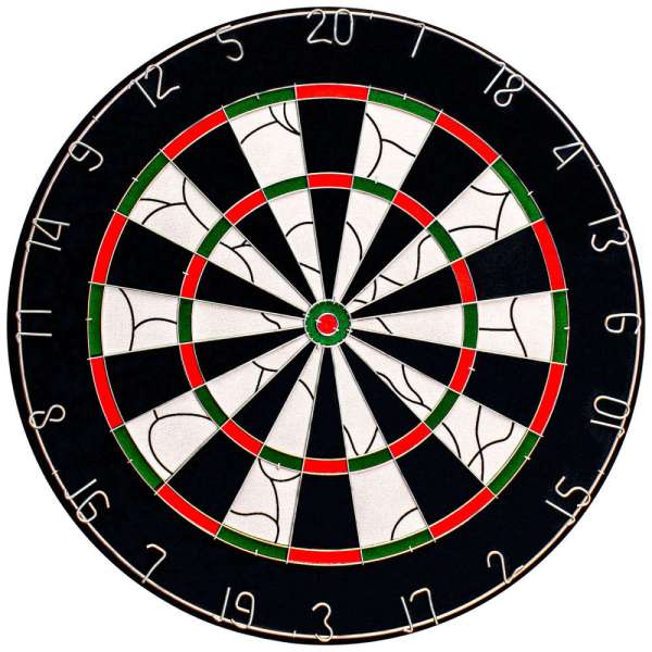 BULL'S Bristol Flocked Paper Dart Board - Bild 1