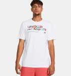 UA Colorblock Wordmark SS-WHT - Bild 1 UA Colorblock Wordmark SS-WHT - Bild 1