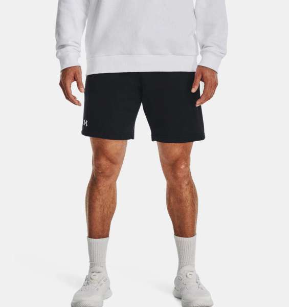 UA Rival Fleece Shorts-BLK - Bild 1