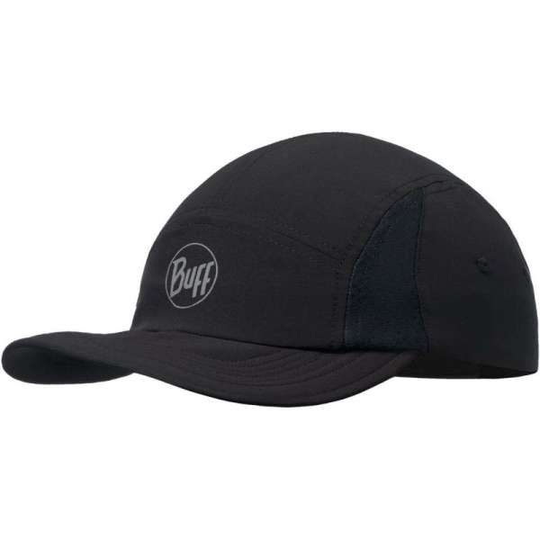 NOS 5 PANEL CAP R-SOLID BLACK