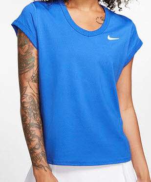 W NKCT DRY TOP SS,GAME ROYAL/WHITE - Bild 1
