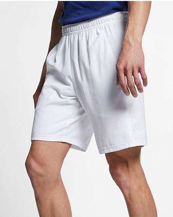 M NKCT DRY SHORT 9IN,WHITE/WHITE/WH - Bild 1