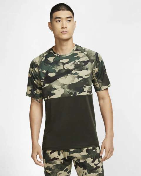 M NK TOP SS SLIM CAMO - Bild 1