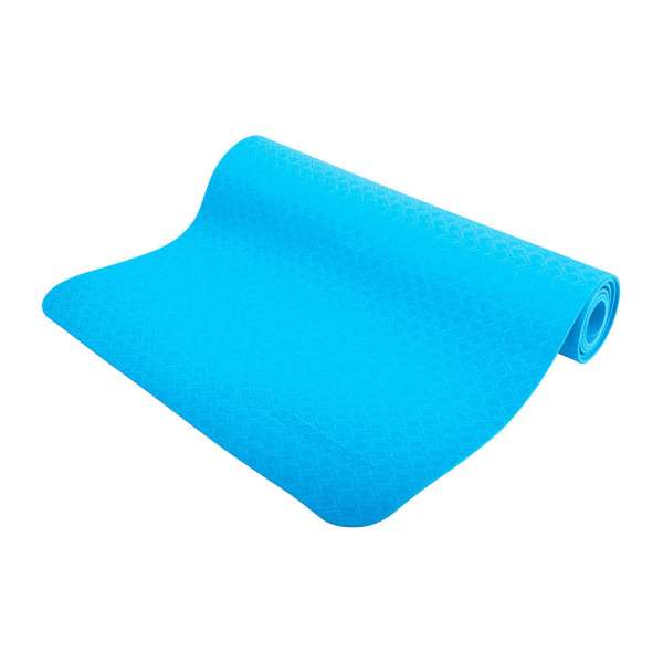 TPE YOGA MATTE, 4mm ,sky-blue